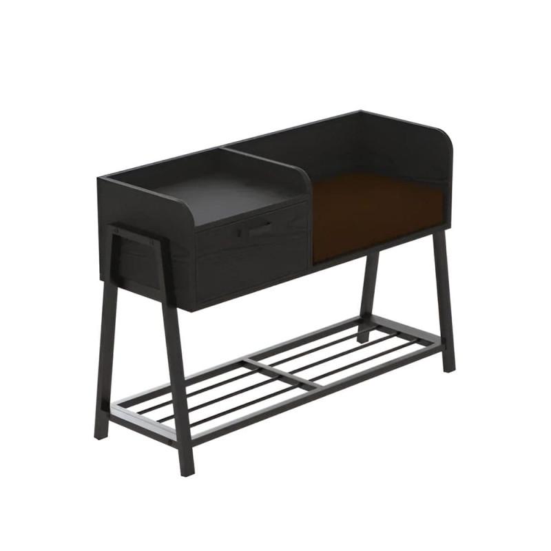 Банкетка Ferrum Decor Бланка 100х32х54 см Сосна кембра/Черный (28493681)