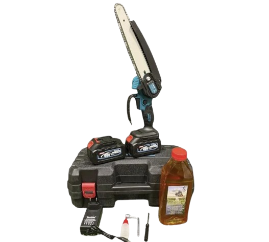 Пила аккумуляторная DUK198Z бесщеточная 48V 6Аh шина 20 см/1 л масла (4657DUK)