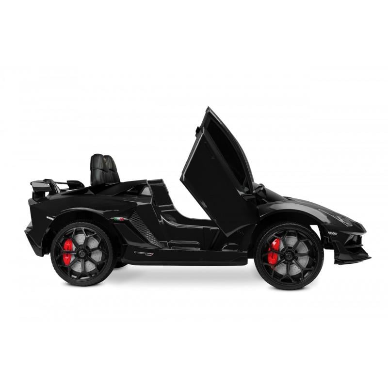 Електромобіль дитячий Caretero Lamborghini 2 мотора по 45 W з пультом ДК Black (306739) - фото 2