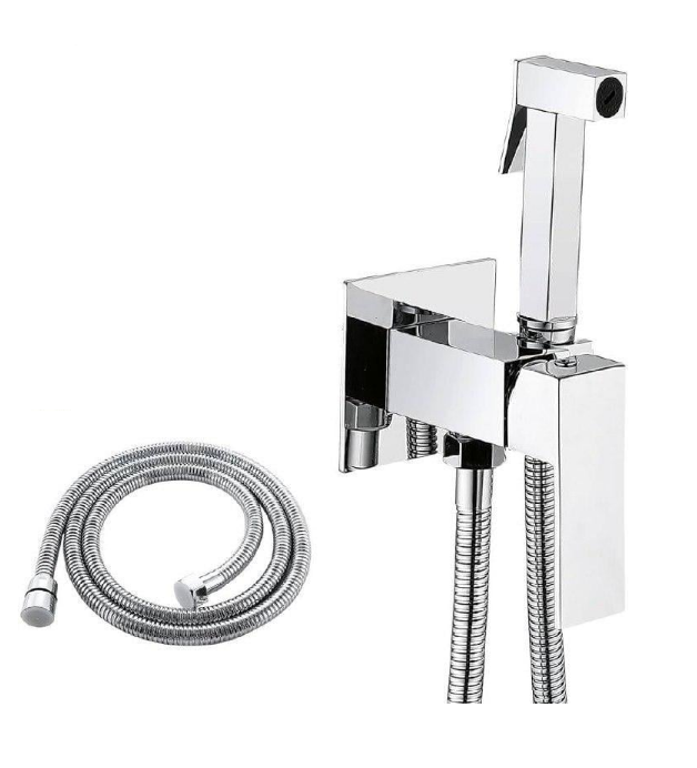 Смеситель в стену для биде Epelli Bidetto Angoli Retta Chromo Хром (2226635837)