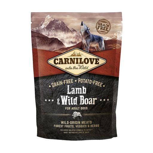 Корм сухий для дорослих собак Carnilove Dog Lamb & Wild Boar з ягнятком та диким кабаном 1,5 кг (08284)