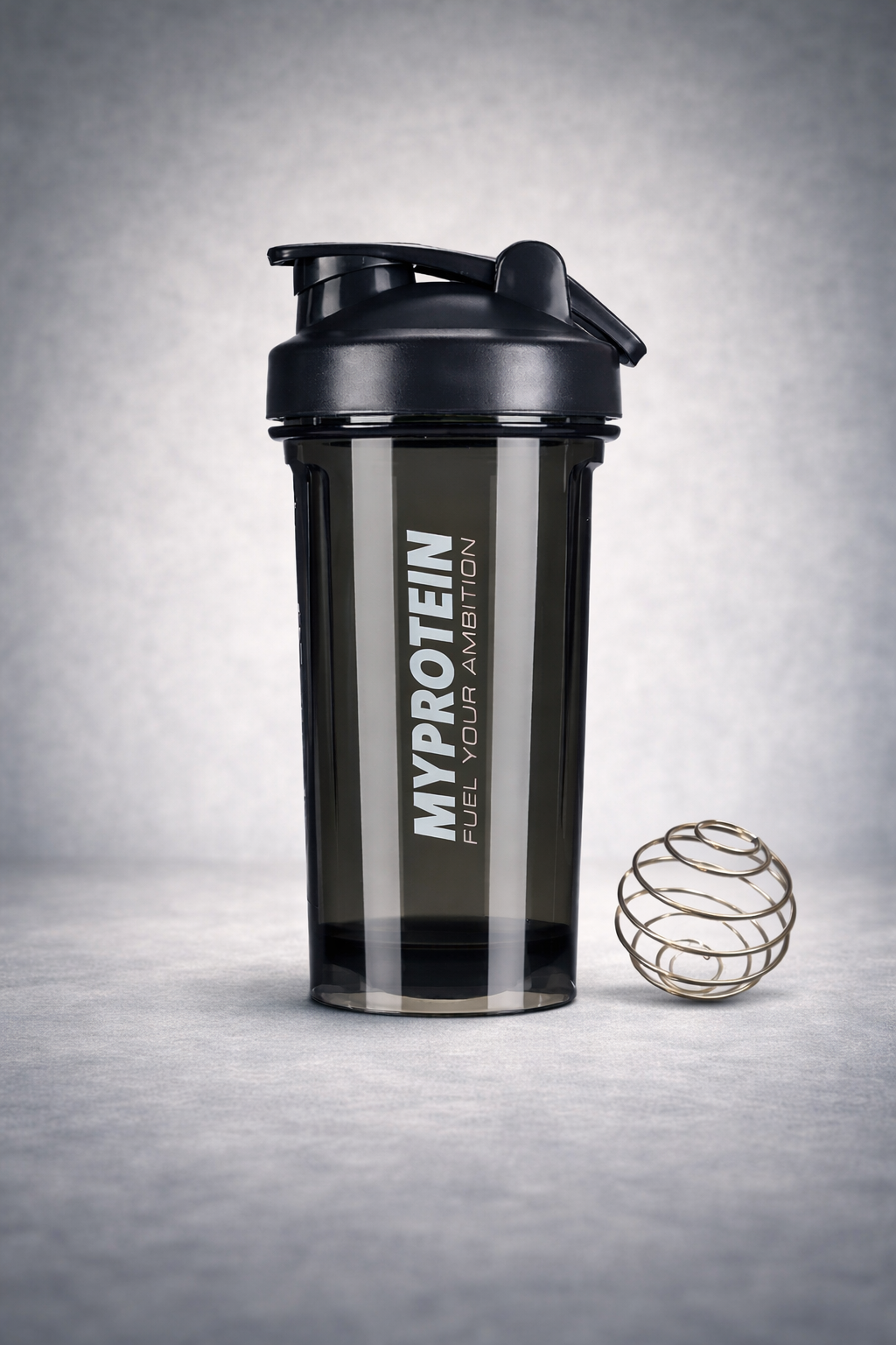 Шейкер з пружиною Myprotein Fuel Yuor Ambition 700 мл Чорний (29030971)