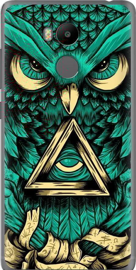 Чехол на Xiaomi Redmi 4 Prime Сова Арт-тату (3971u-437-42517)