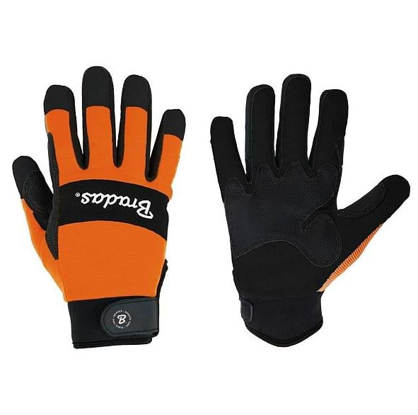 Перчатки рабочие Bradas Tech р. 9 Black (28919)