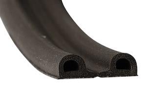 Ущільнювач для вікон та дверей STOMIL P-профіль 9х5,5 мм Білий - фото 5 Ущільнювач для вікон та дверей STOMIL P-профіль 9х5,5 мм Білий - фото 5