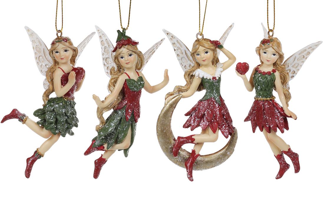 Новогодняя подвеска BonaDi 4 шт. (707-749)