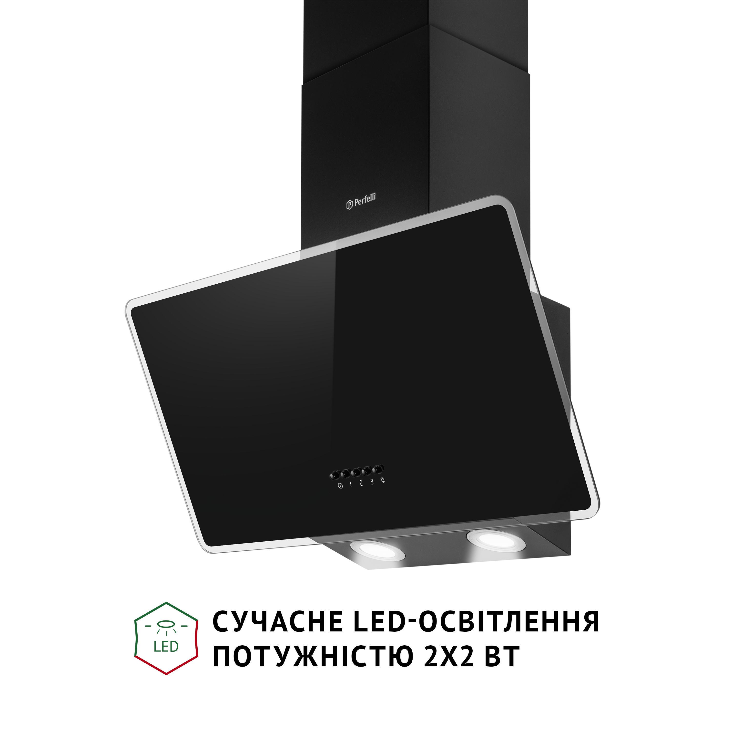Вытяжка Perfelli VICCO 6HM NERO - фото 4 Вытяжка Perfelli VICCO 6HM NERO - фото 4