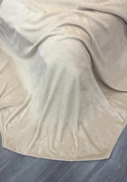 Покрывало велсофт Decorator WellSoft 150х210 см Бежевый (87-268 1,5) - фото 2