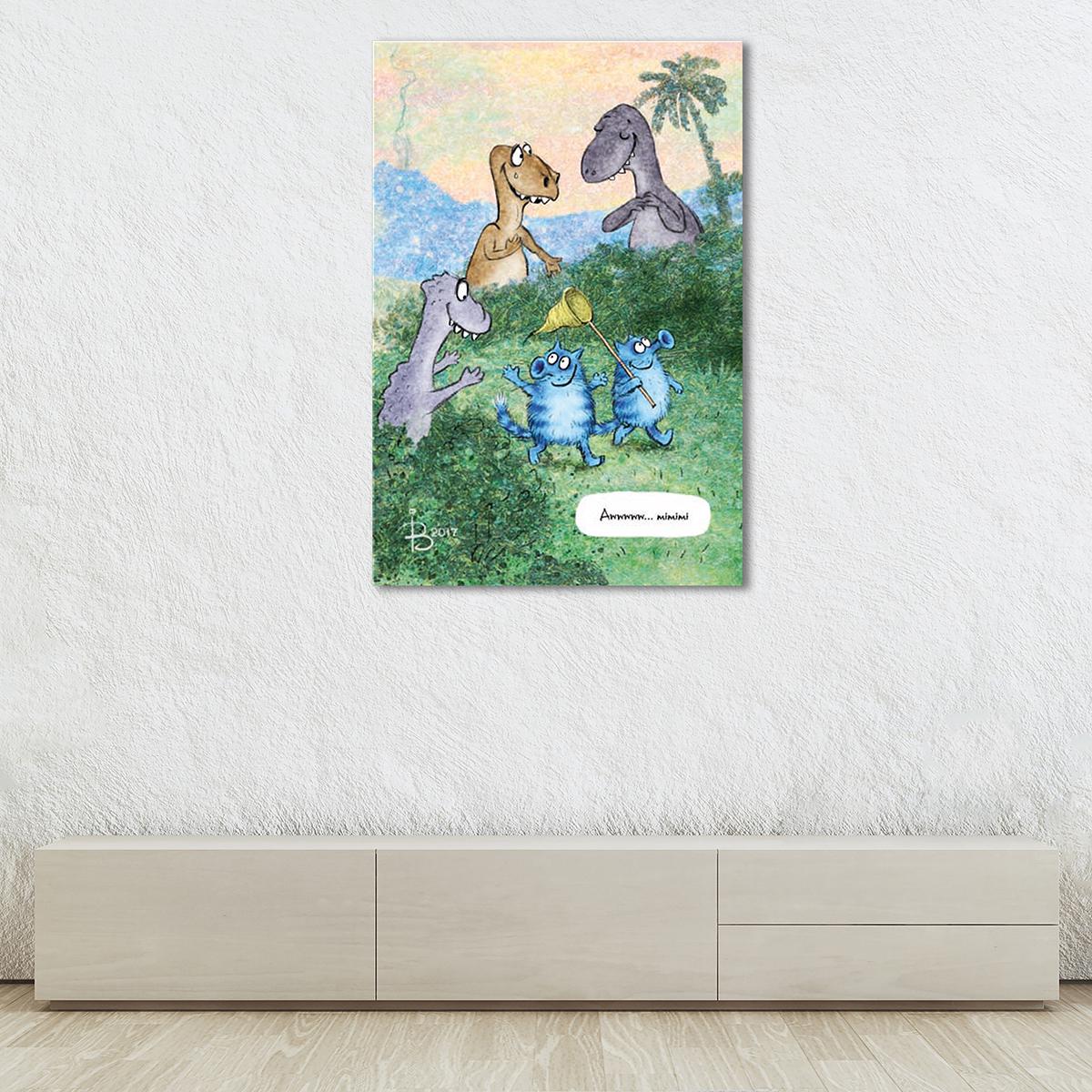 Модульна картина Стародавні коти 1 модуль 60x90 см Модульна картина Стародавні коти 1 модуль 60x90 см