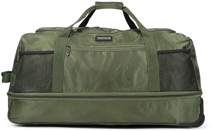 Сумка дорожная на колесах TravelZ Wheelbag Doubleloader 80 л Зеленый (931070)
