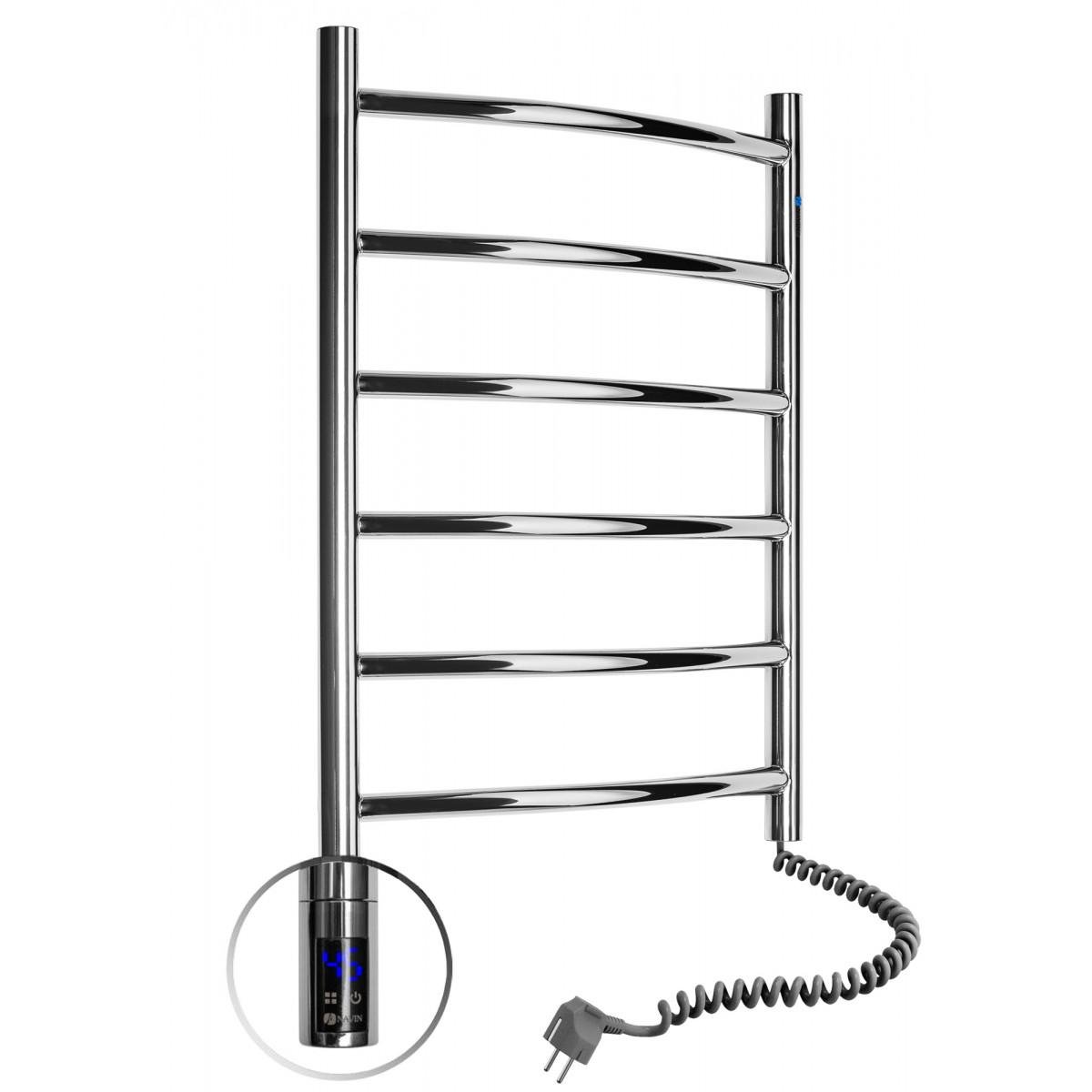 Рушникосушка електрична NAVIN Камелія Sensor права з таймером 480х600 мм