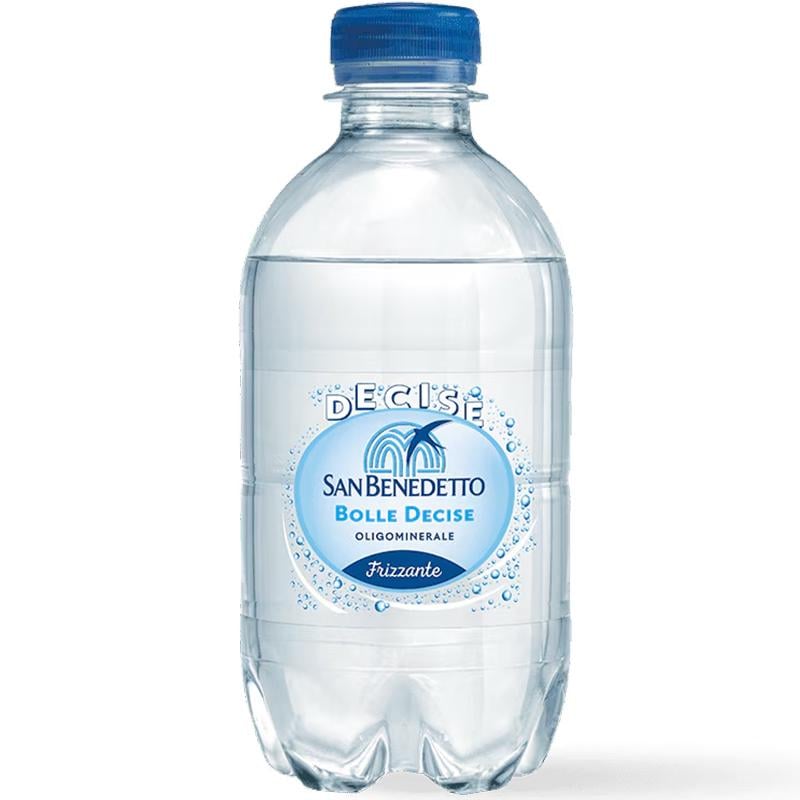 Вода минеральная газированная San Benedetto Bolle Decise Frizzante 24 шт. х 0,33 л (18213)