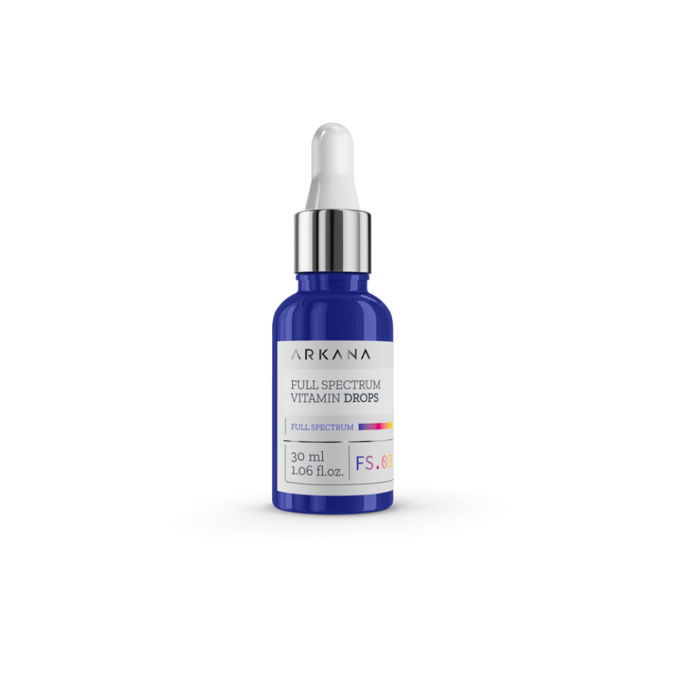 Краплі для захисту шкіри стимулюючі вироблення вітаміну D Arkana Full Spectrum Vitamin Drops 30 мл (72003)