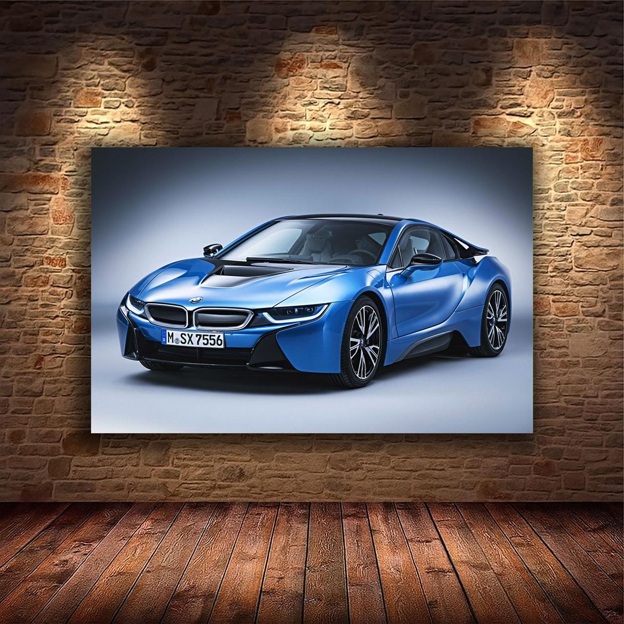 Картина на холсте Спортивный автомобиль 30x40 см (M138)