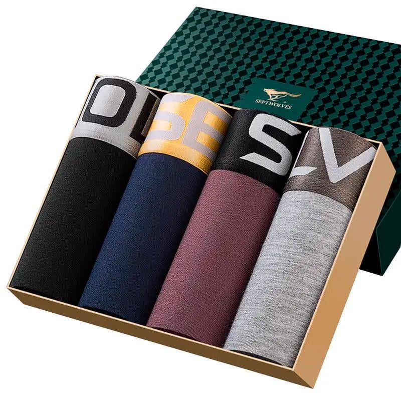 Труси чоловічі Septwolves 7002 6XL 4 шт. (13535251)