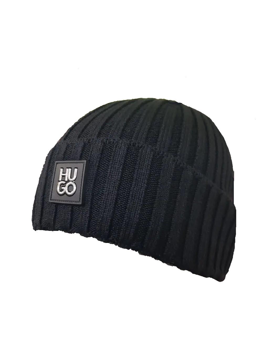 Шапка мужская Hugo Boss Hats Baret HB-1732 Black