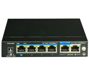 4-портовый POE коммутатор UTEPO UTP3-GSW04-TPD60 - фото 1