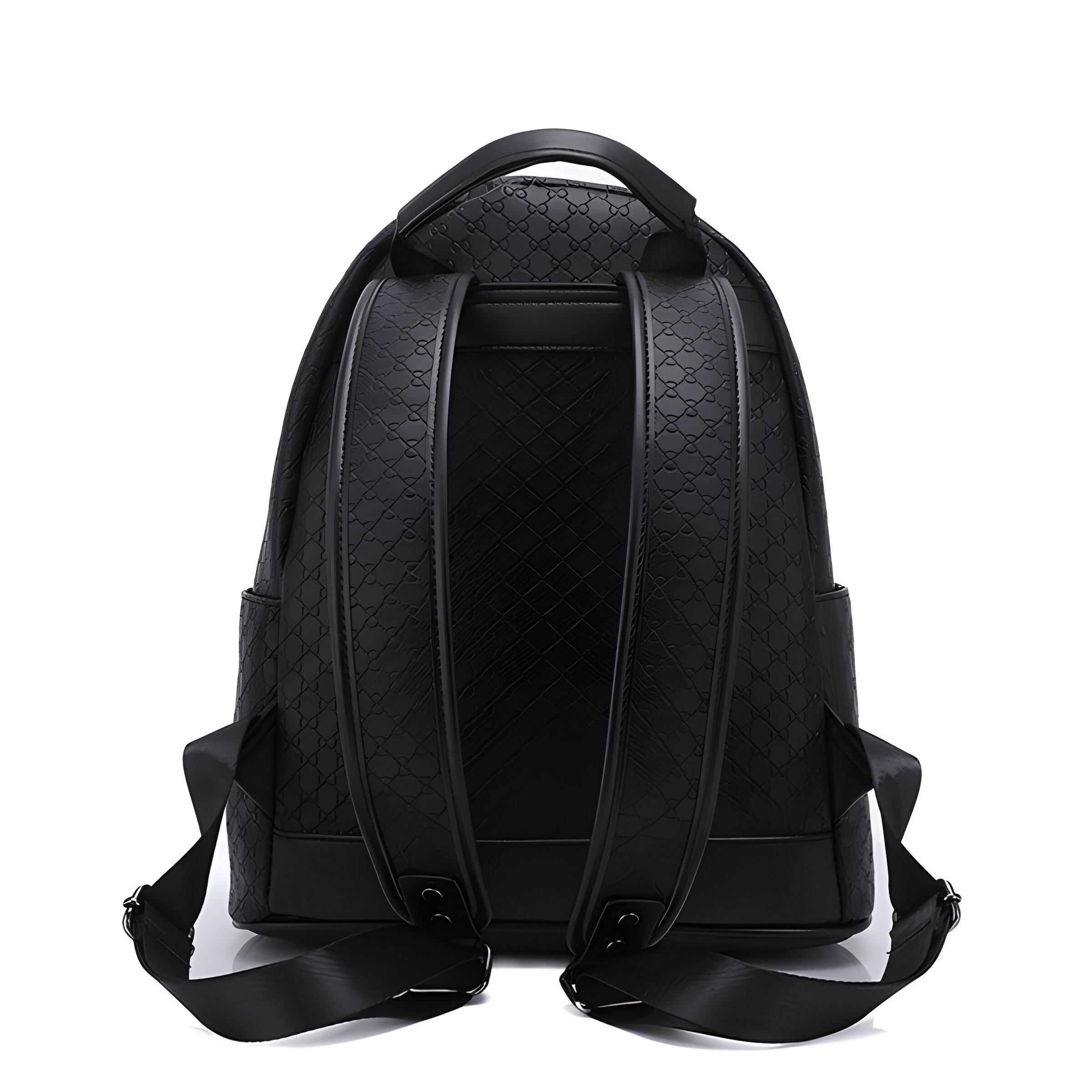 Рюкзак женский повседневный 30х15х36 см Черный (2255) - фото 2