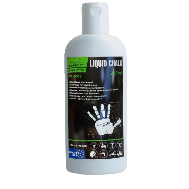 Магнезия спортивная жидкая PowerPlay PP_4005 Liquid Chalk 200 мл