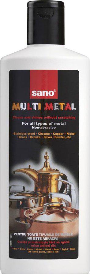 Засіб для чищення металевих виробів Sano Multi Metal 300 мл (7290000286877)