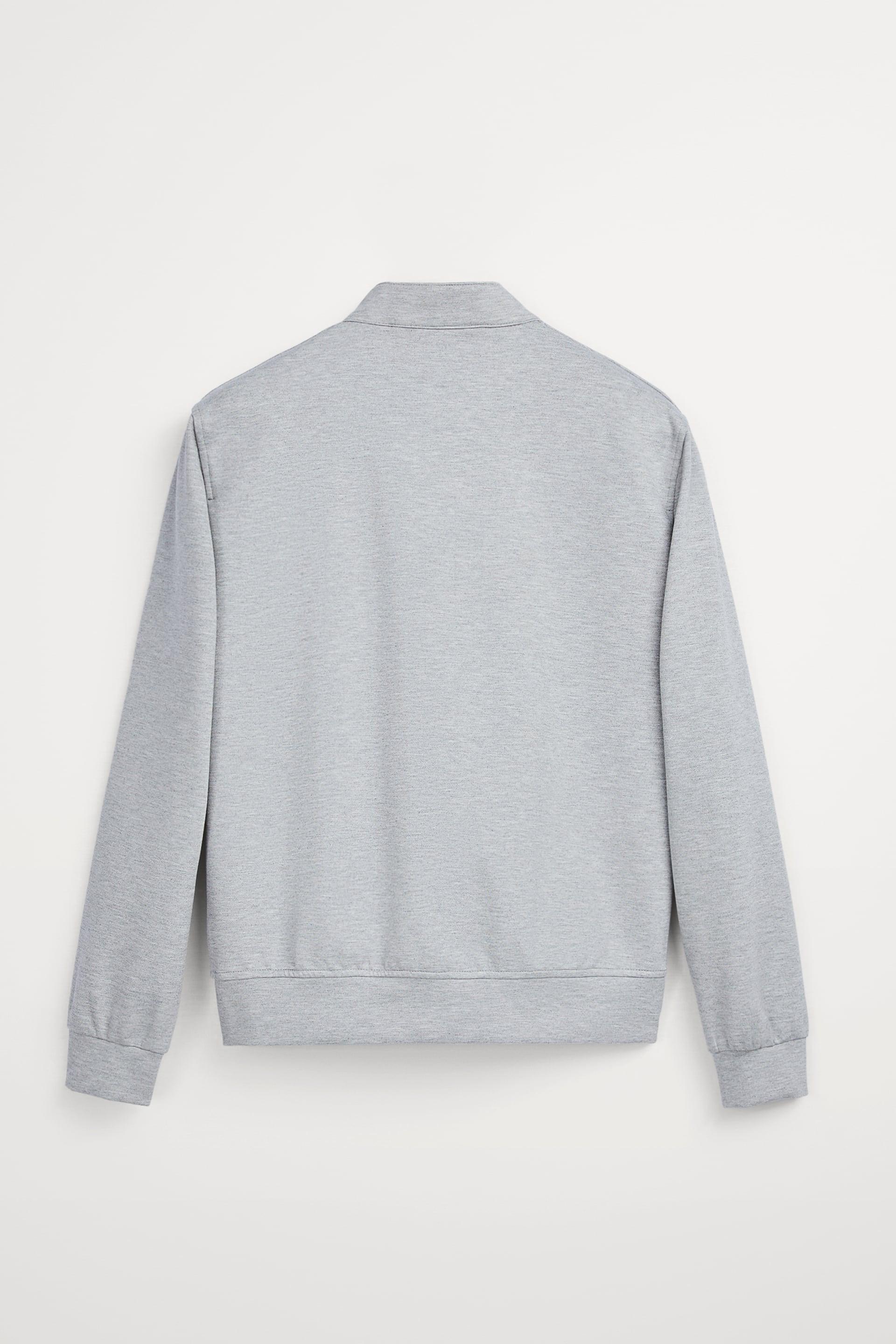 Бомбер Zara L Світло-сірий (0706366803) - фото 3 Бомбер Zara L Світло-сірий (0706366803) - фото 3