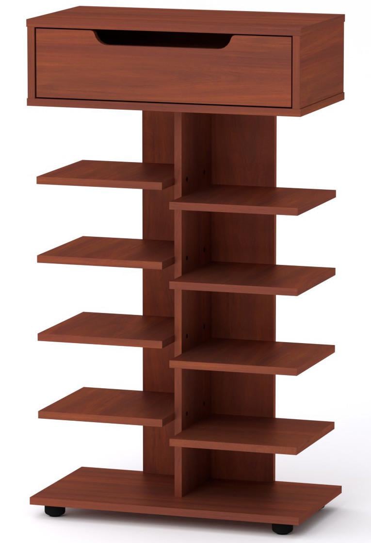 Тумба під взуття Компаніт SC-15 60х32х104,8 см Яблуня (28493342) - фото 1 Тумба під взуття Компаніт SC-15 60х32х104,8 см Яблуня (28493342) - фото 1