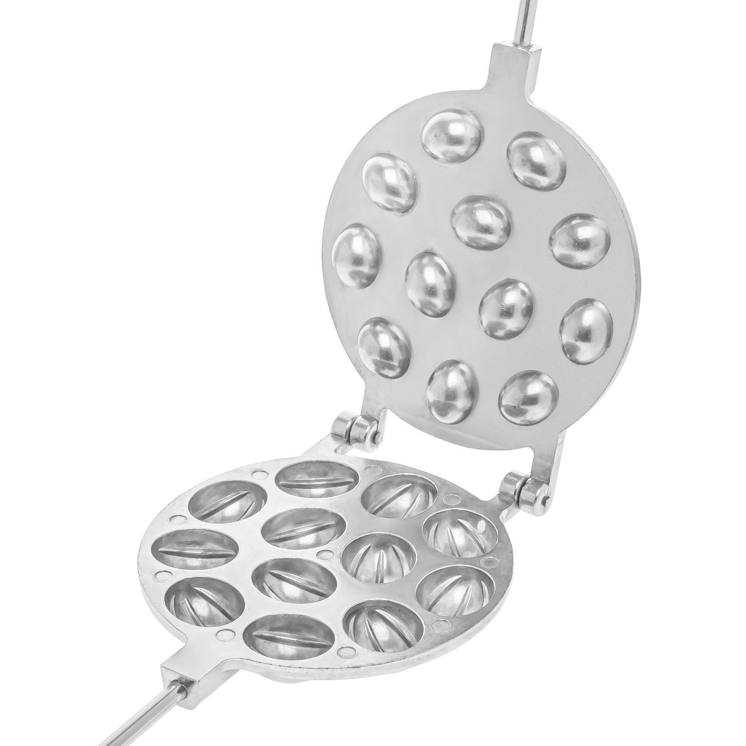 Форма для выпекания орешков ХЕАЗ на 12 половинок орехов со съемными ручками (87441) - фото 10 Форма для выпекания орешков ХЕАЗ на 12 половинок орехов со съемными ручками (87441) - фото 10