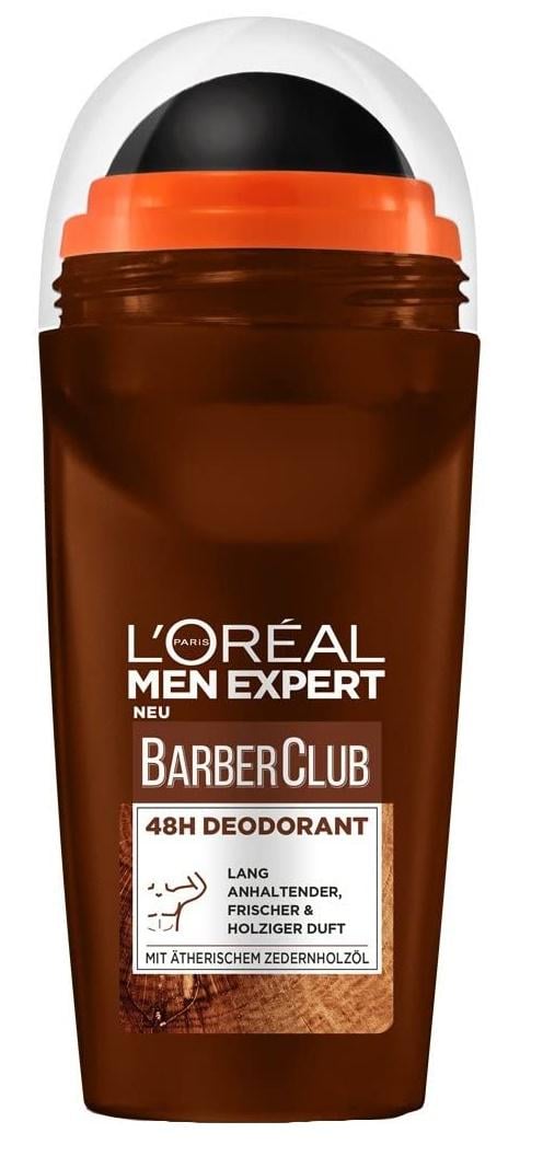 Дезодорант мужской шариковый L'Oreal Men Expert Barber Club 50 мл (3600524076726)