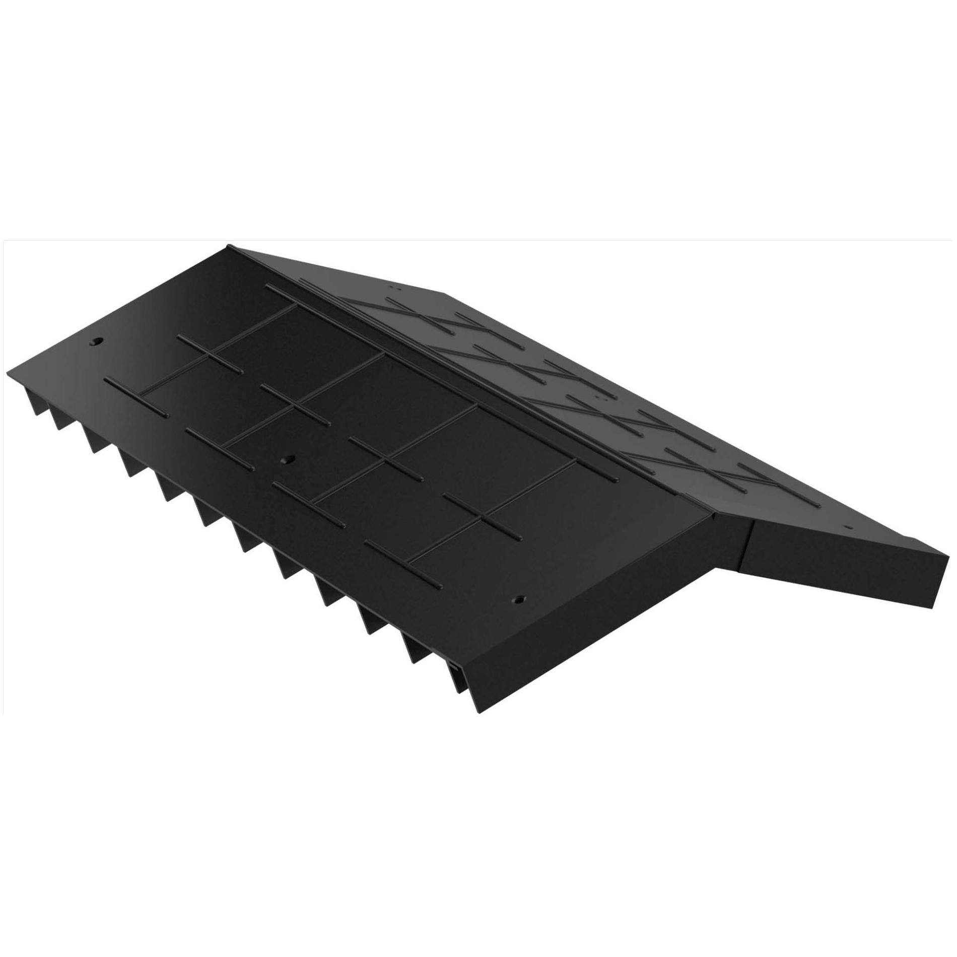 Коньковый аэратор IKO Ridge 1,00м.п. для битумной черепицы 9005 Черный (31154534)