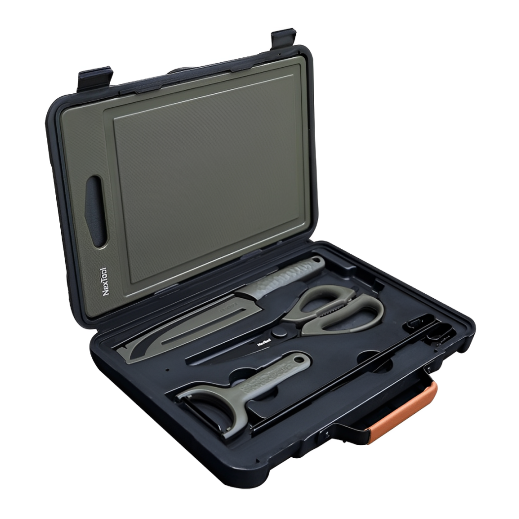 Набор приборов для барбекю NexTool Barbecue Tool Set NE20261 в кейсе (001050) Набор приборов для барбекю NexTool Barbecue Tool Set NE20261 в кейсе (001050)