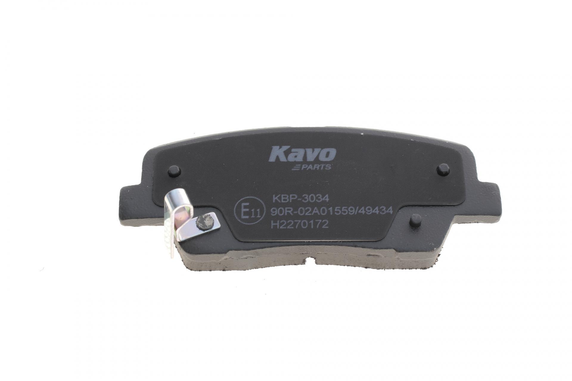 Колодки тормозные задние Hyundai Santa Fe II 06-/Kia Sorento II 09-KBP-3034 KAVO PARTS Колодки тормозные задние Hyundai Santa Fe II 06-/Kia Sorento II 09-KBP-3034 KAVO PARTS