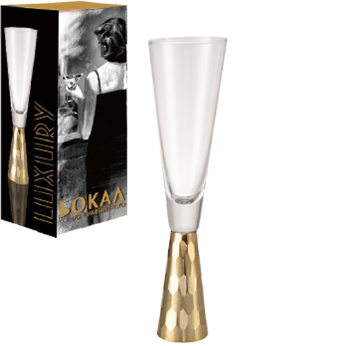 Бокал для шампанского SNT Luxury 180 мл 4 шт. (7051-11)