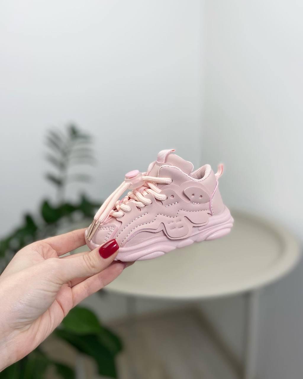 Кроссовки детские р. 18 Розовый (1215) - фото 3