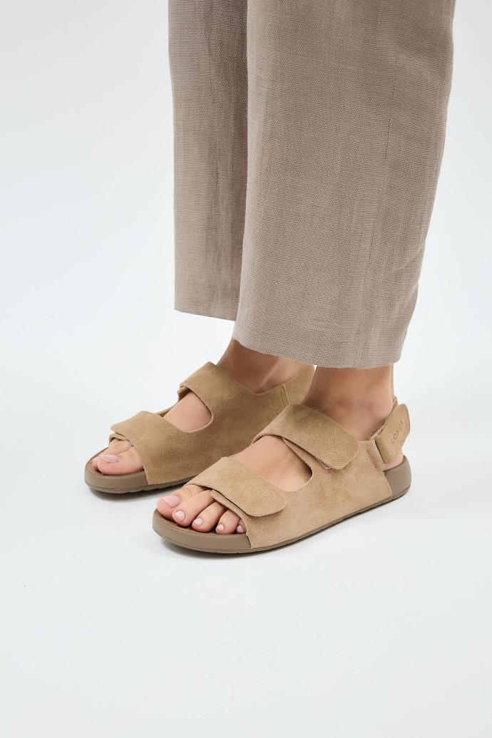 Сандалии женские LONZA на платформе р. 37 Бежевый (200211)