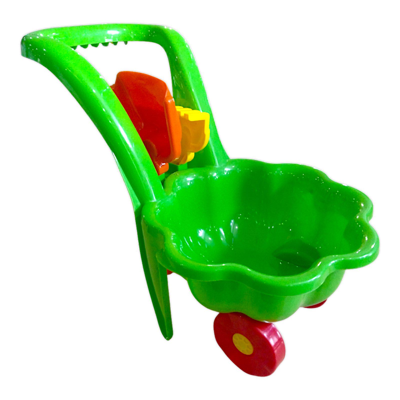 Дитяча тачка "Ромашка" Marmat Зелена - фото 3