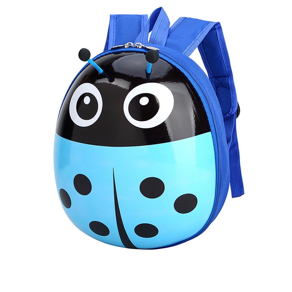 Рюкзак дитячий каркасний Божа корівка Блакитний (HY0002-5)