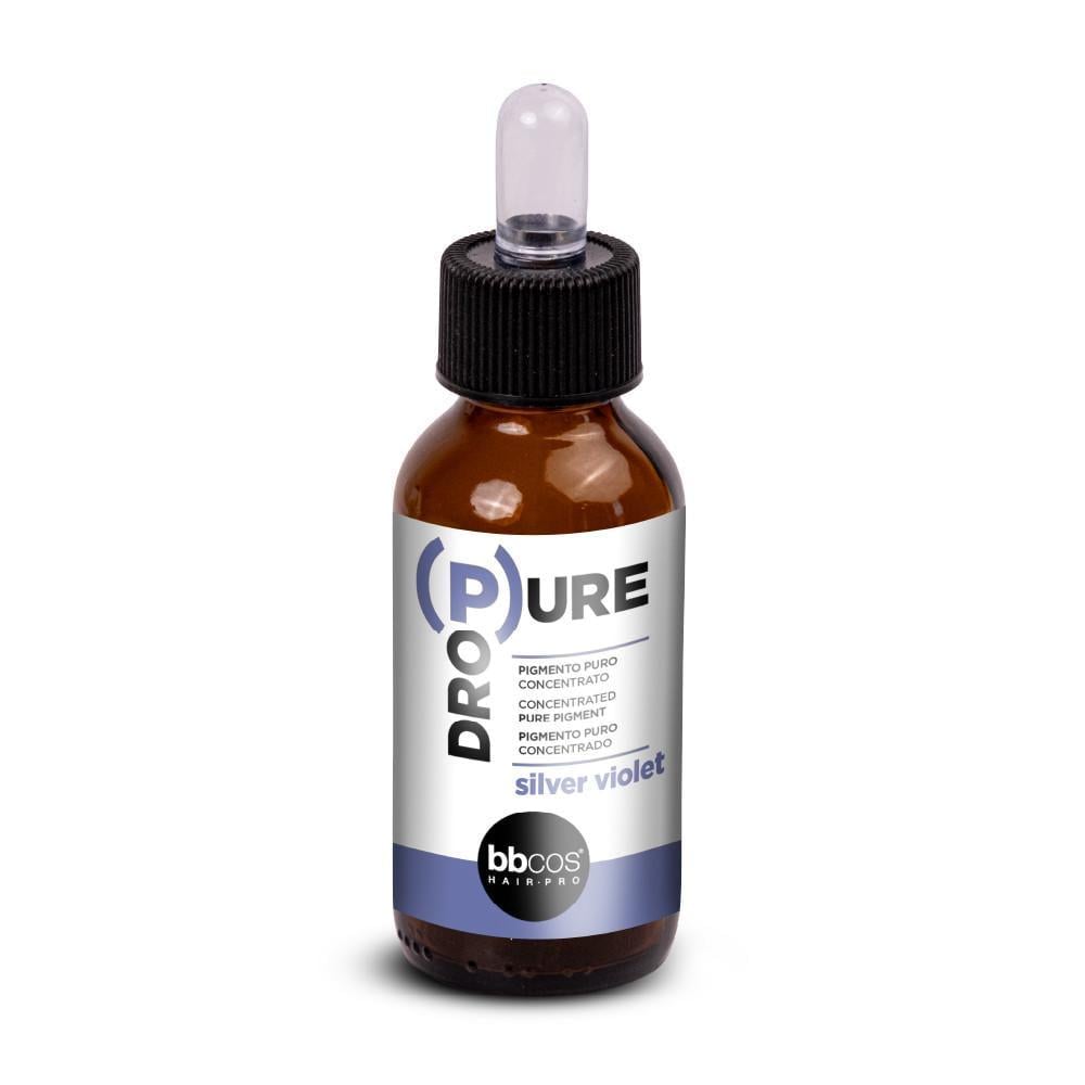 Пігмент прямий концентрований BBcos DROPURE silver violet 50 мл Сріблясто-Фіолетовий (36977557)