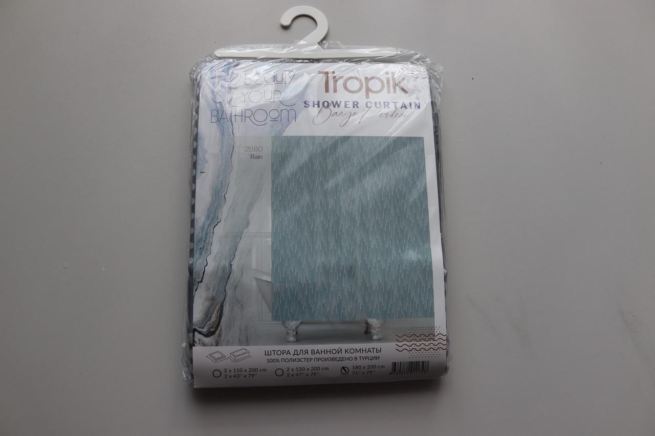 Штора для ванной Tropik Rain 180x200 см (25456492) - фото 4