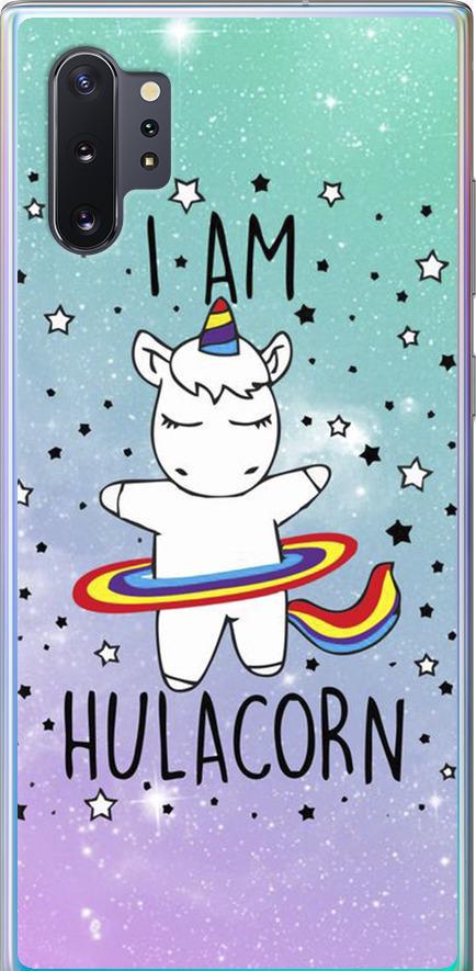 Чехол на Samsung Galaxy Note 10 Plus I'm hulacorn (3976u-1756-42517)