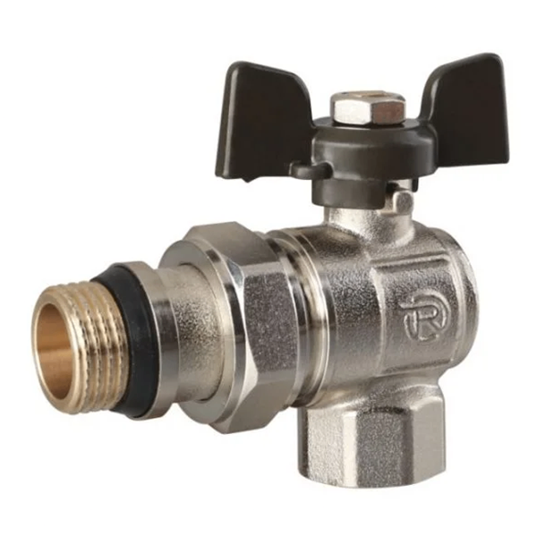 Кран с американкой REIGER+ 3/4 ВЗ угловой латунь (6554255)