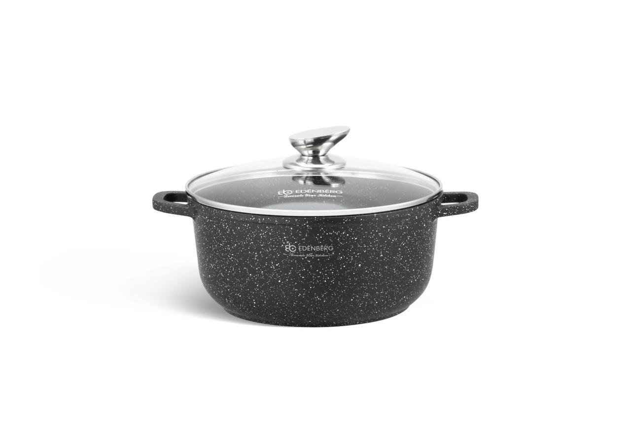Набір каструль-сотейників з кришками Edenberg EB-8143 алюмінієві (57-46-EB-8143) - фото 4 Набір каструль-сотейників з кришками Edenberg EB-8143 алюмінієві (57-46-EB-8143) - фото 4