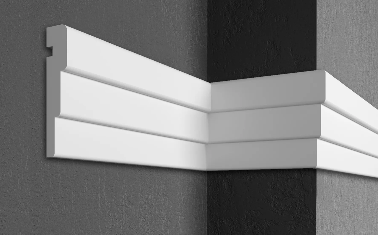 Молдинг фасадний Prestige Decor MC 122 2000 мм (2329773339)