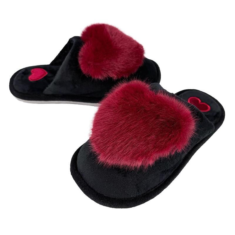 Тапочки комнатные женские меховые 10230-4 р. 37 23,5 см Черный - фото 2 Тапочки комнатные женские меховые 10230-4 р. 37 23,5 см Черный - фото 2