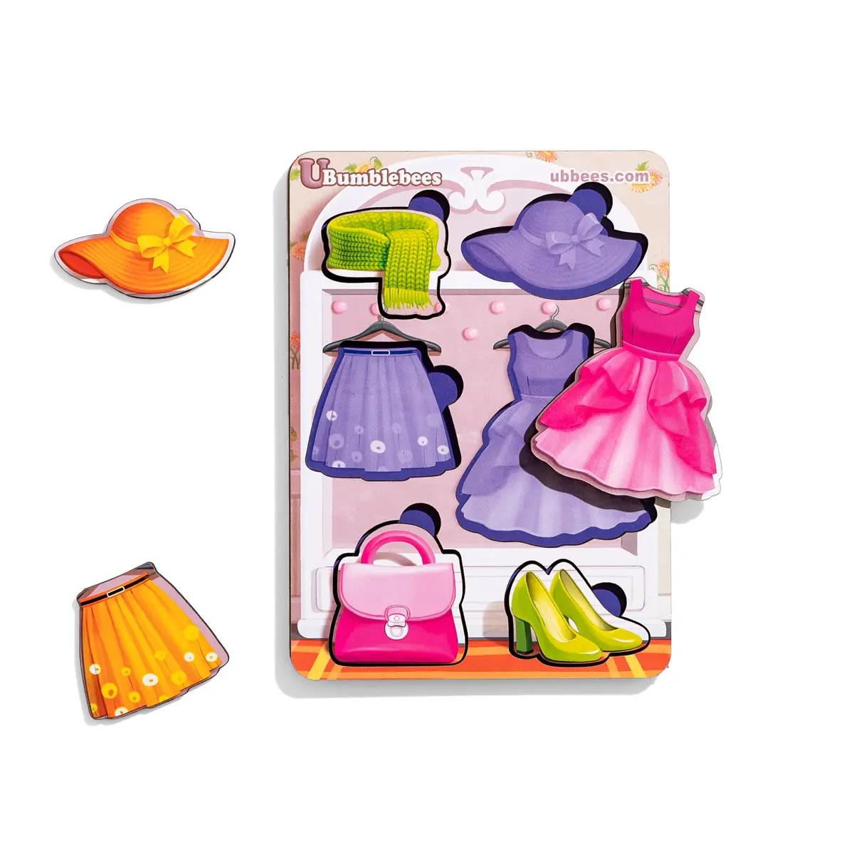 Деревянный пазл Одежда 2 Ubumblebees (ПСФ119) Деревянный пазл Одежда 2 Ubumblebees (ПСФ119)