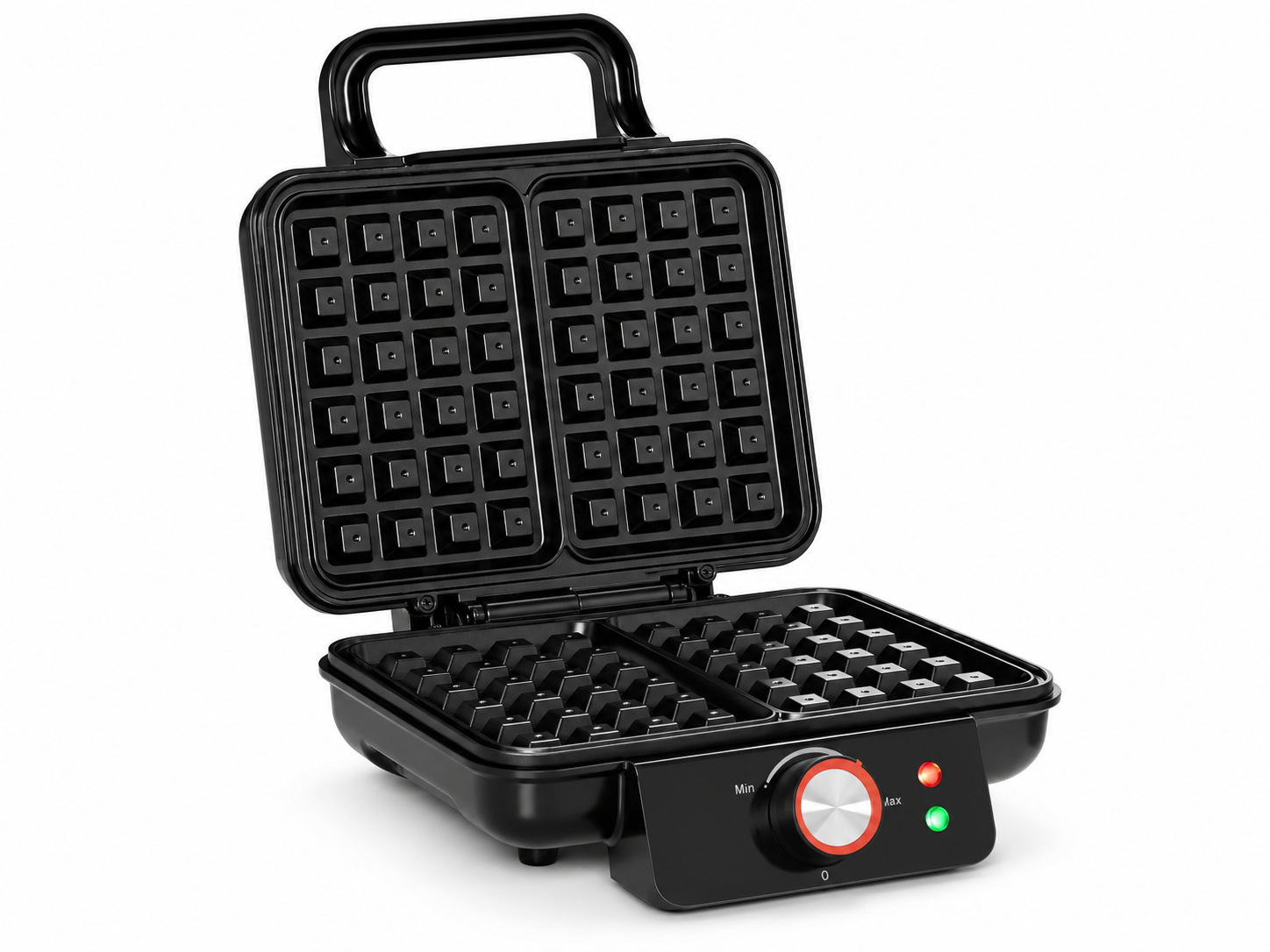 Вафельница Ardesto SM-L100LWAFFLE 1200 Вт прямоугольные глубокие вафли Черный (ML-07086) Вафельница Ardesto SM-L100LWAFFLE 1200 Вт прямоугольные глубокие вафли Черный (ML-07086)