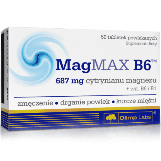 Магній та вітамін B6 Olimp MagMAX B6 50 таблеток (00000009319)