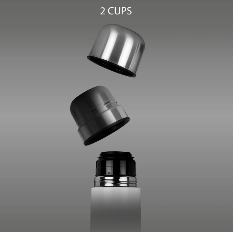 Термос Krauff 1000 мл с термочашкой 350 мл (55-333-471) - фото 6 Термос Krauff 1000 мл с термочашкой 350 мл (55-333-471) - фото 6