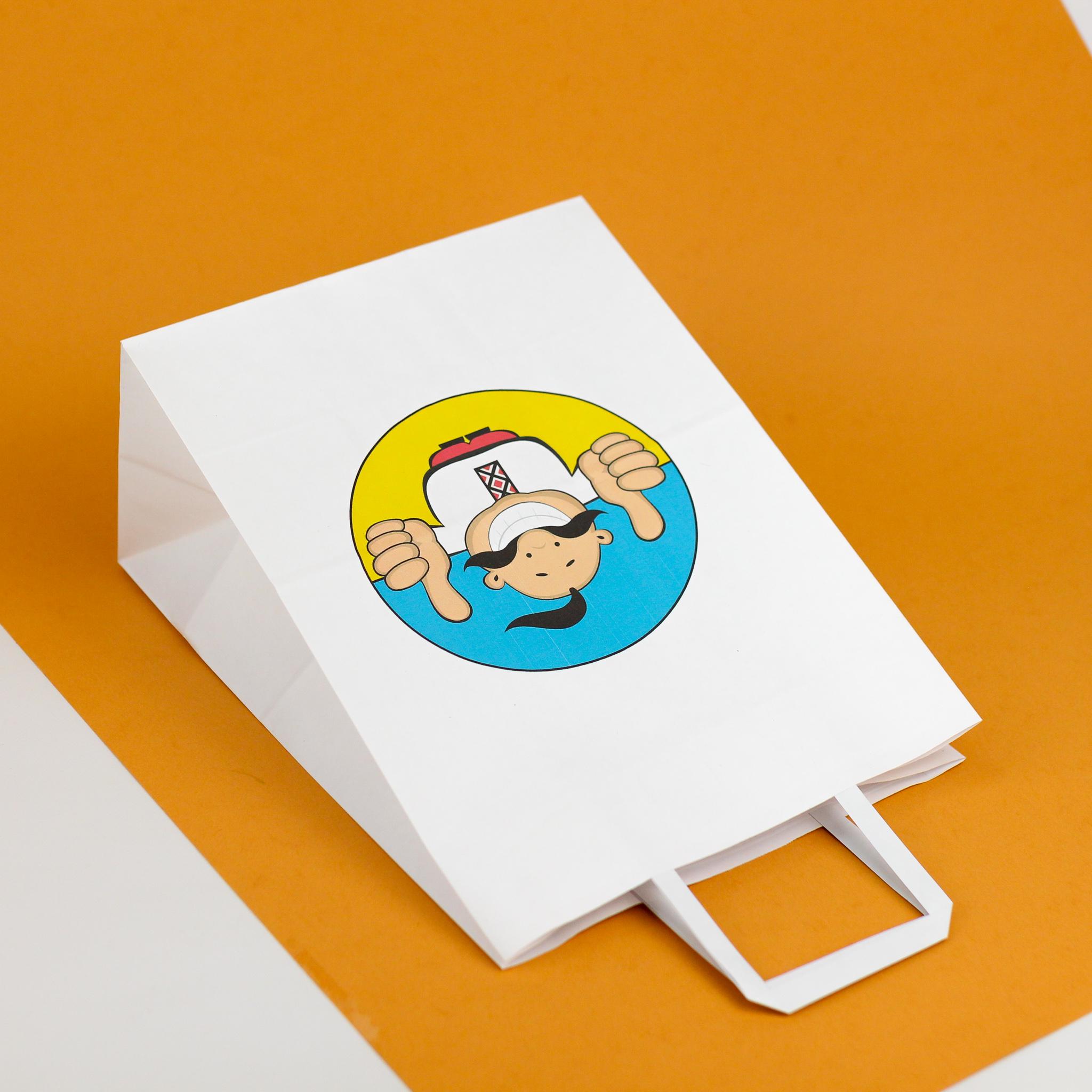 Пакет бумажный с плоскими ручками и патриотическим изображением 260х150х350 мм 10 шт. - фото 3 Пакет бумажный с плоскими ручками и патриотическим изображением 260х150х350 мм 10 шт. - фото 3