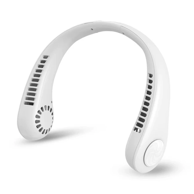 Вентилятор на шею Neck Cooler с аккумулятором Белый (10037) Вентилятор на шею Neck Cooler с аккумулятором Белый (10037)