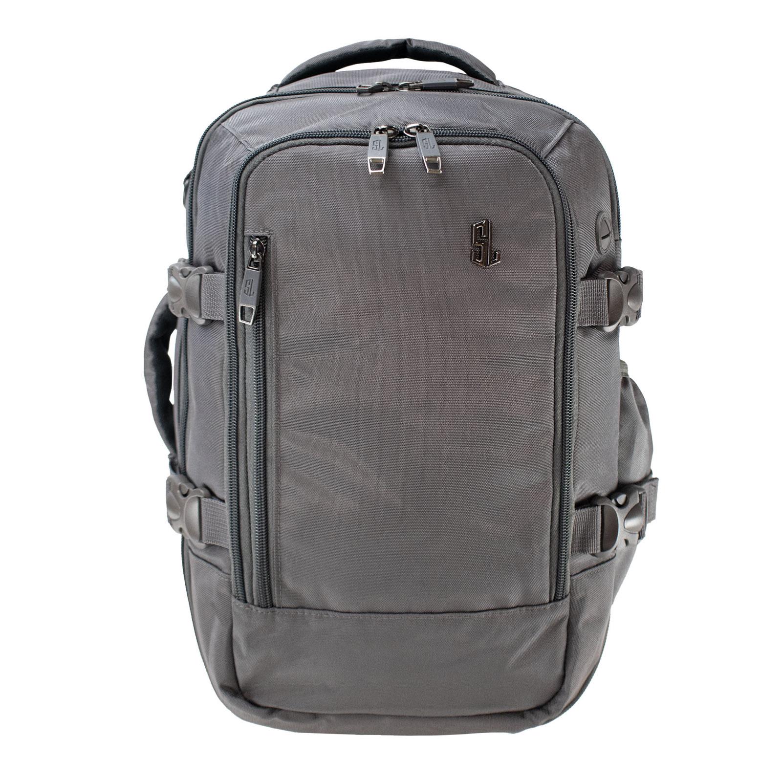 Сумка-рюкзак трансформер SEMI LINE для ноутбука и путешествий 20 л Графитовый